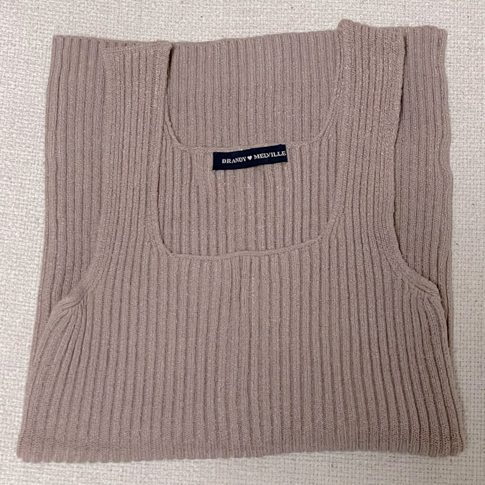 Brandy Melville John Galt Rina Sweater Tank